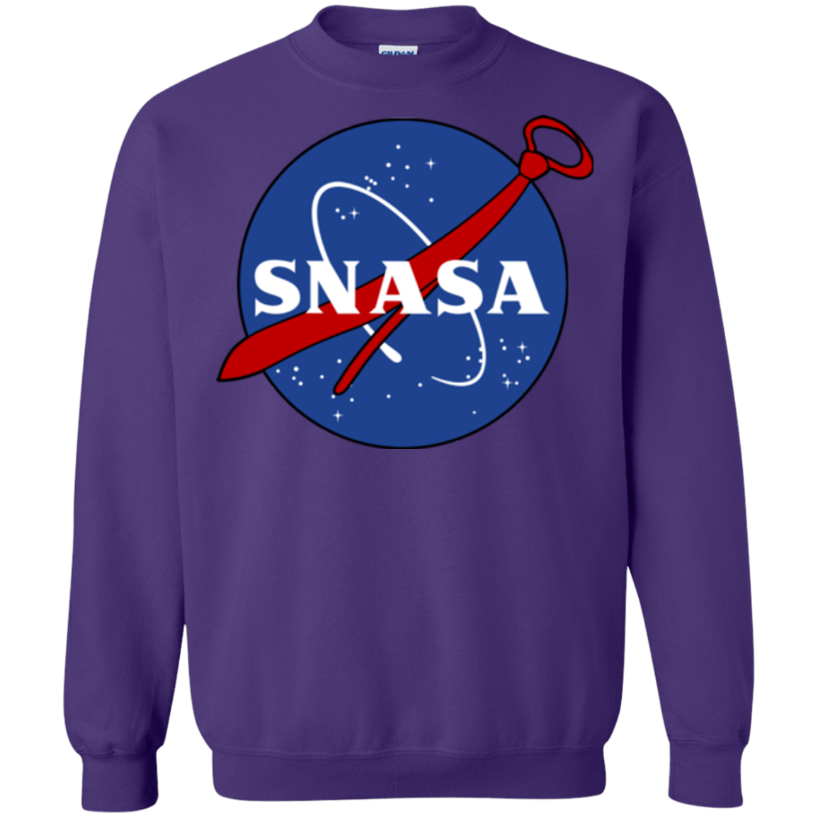 Sweatshirts Purple / Small SNASA Crewneck Sweatshirt