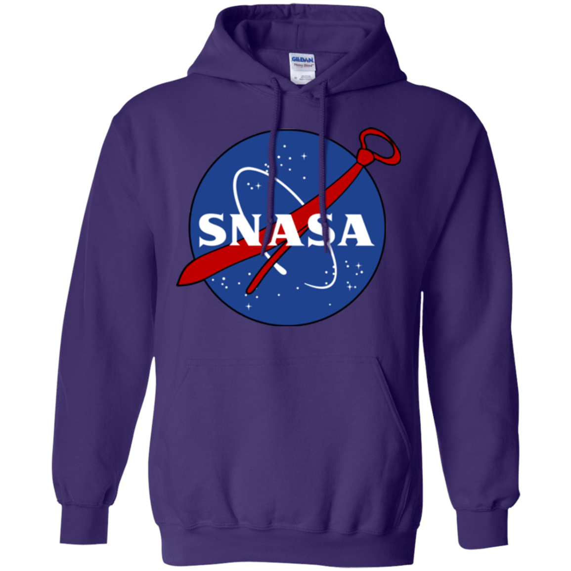 Sweatshirts Purple / Small SNASA Pullover Hoodie