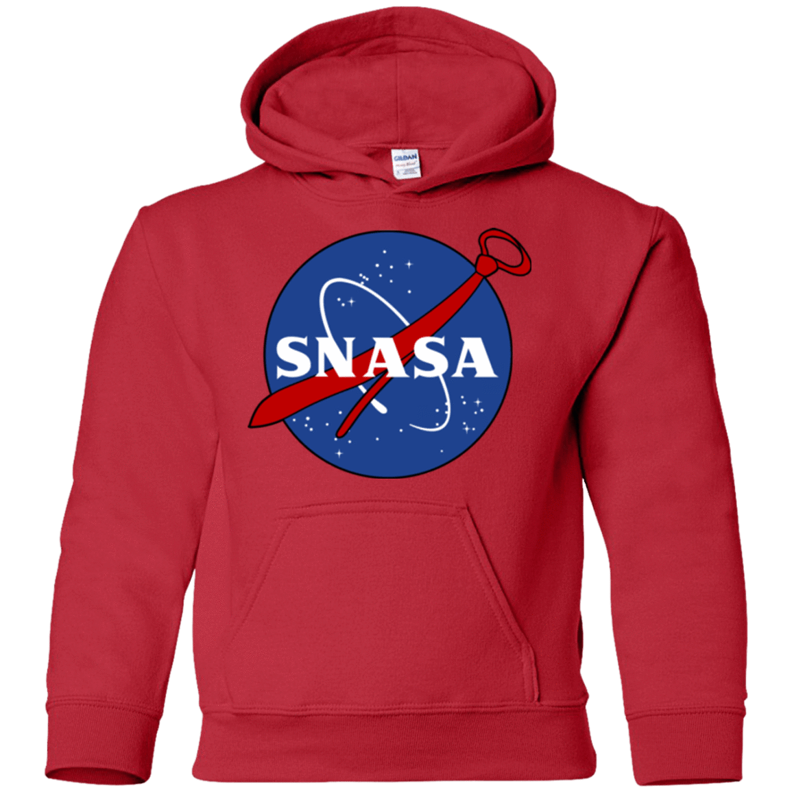 Sweatshirts Red / YS SNASA Youth Hoodie