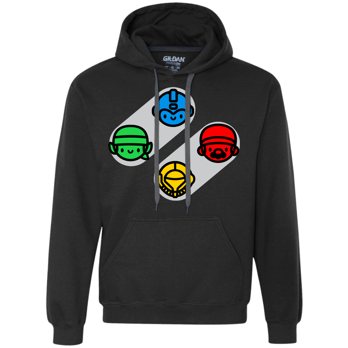 Sweatshirts Black / S SNES Premium Fleece Hoodie