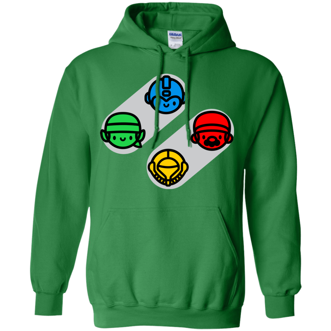 Sweatshirts Irish Green / S SNES Pullover Hoodie
