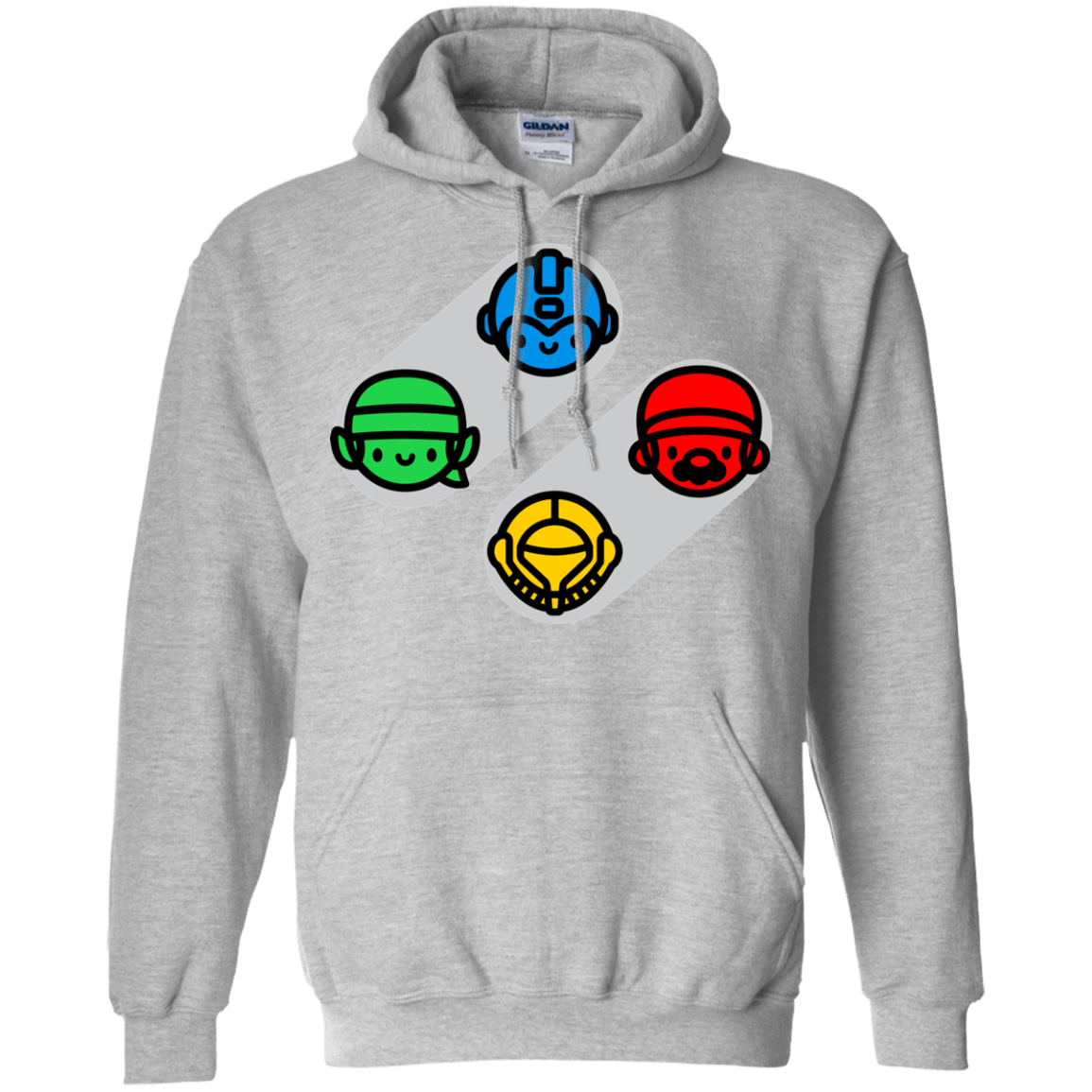 Sweatshirts Sport Grey / S SNES Pullover Hoodie