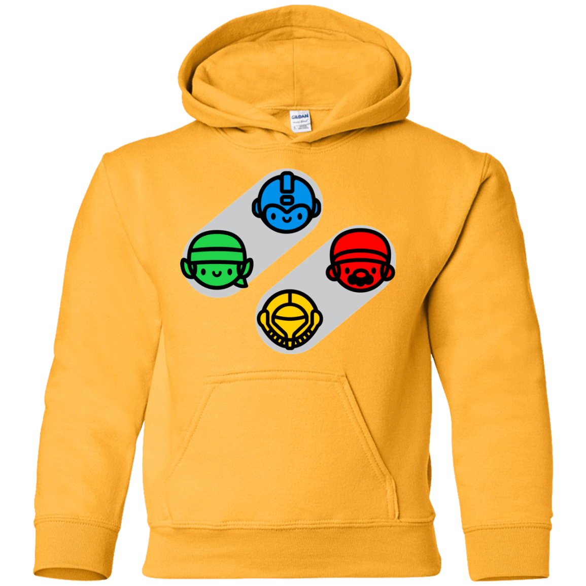 Sweatshirts Gold / YS SNES Youth Hoodie