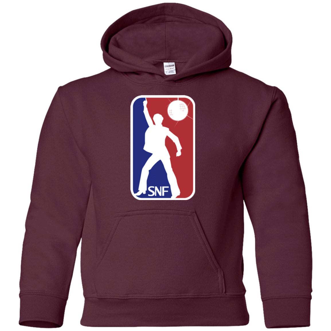 Sweatshirts Maroon / YS SNF Youth Hoodie