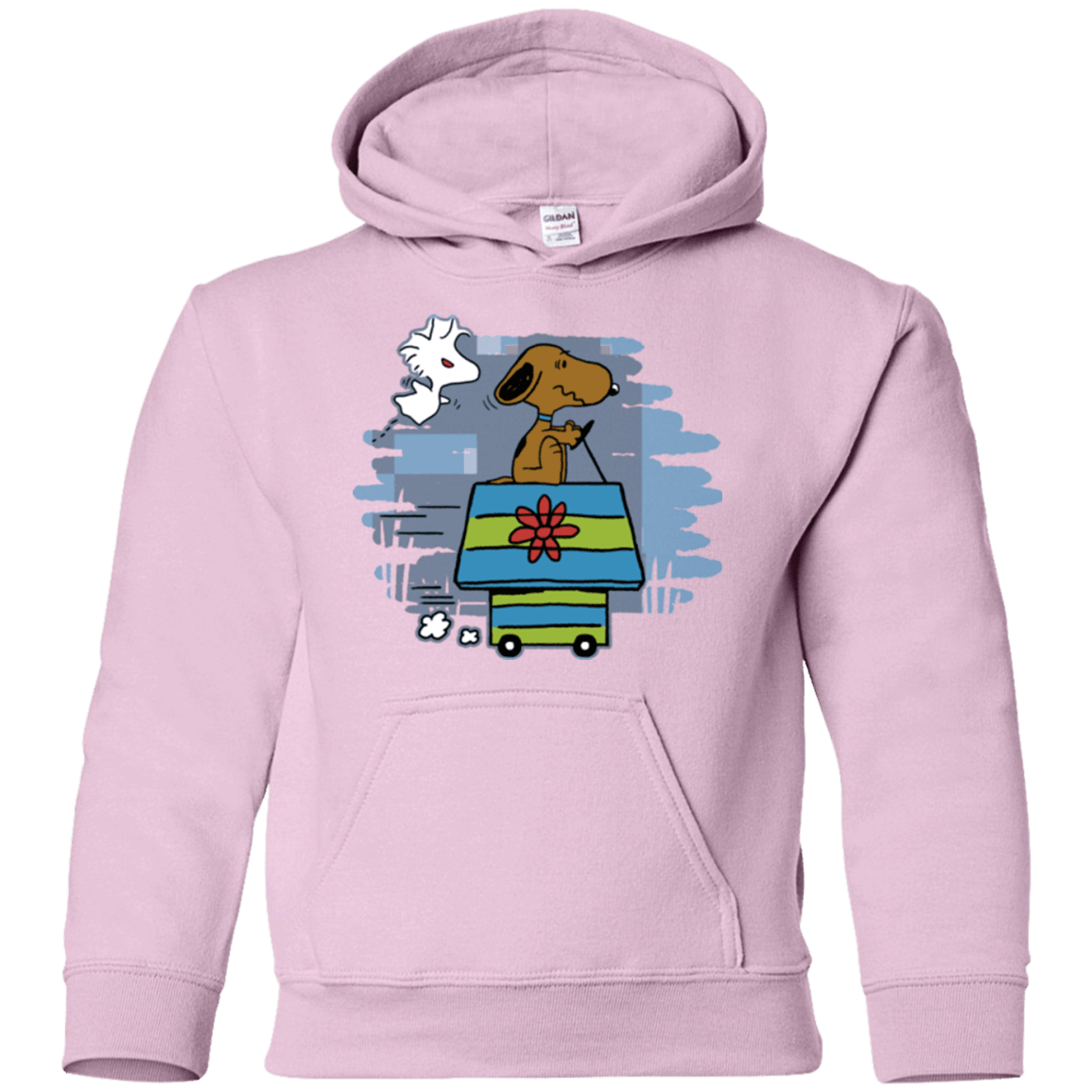 Sweatshirts Light Pink / YS Snoopydoo Youth Hoodie