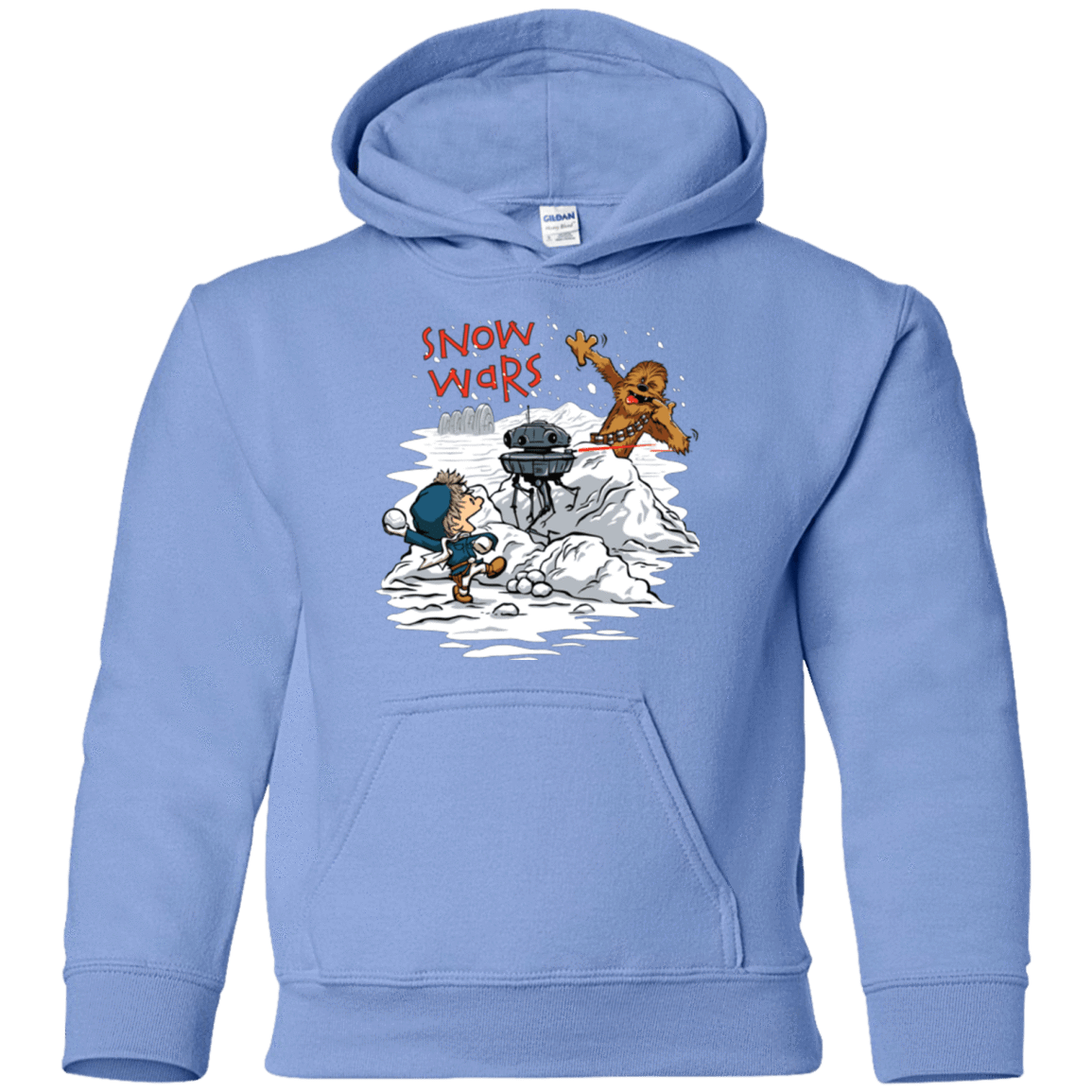 Sweatshirts Carolina Blue / YS Snow Wars Youth Hoodie