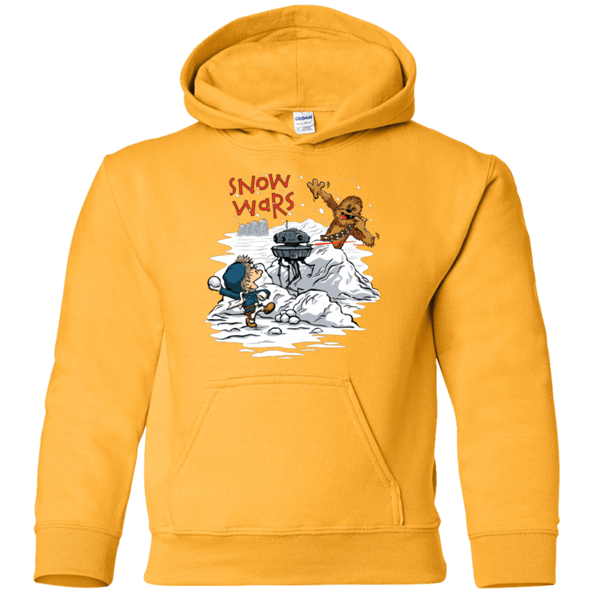 Sweatshirts Gold / YS Snow Wars Youth Hoodie