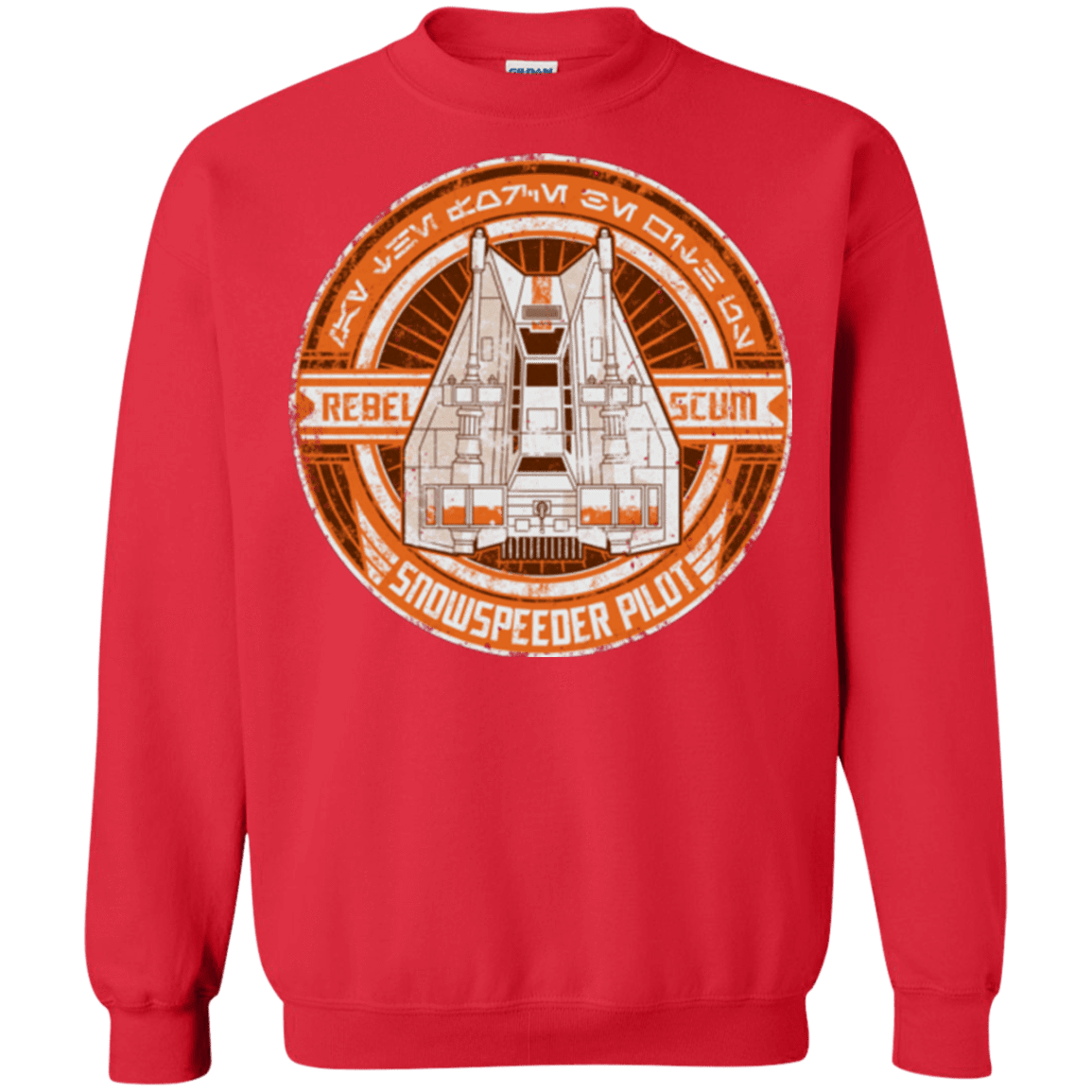 Sweatshirts Red / S Snowspeeder Scum Crewneck Sweatshirt