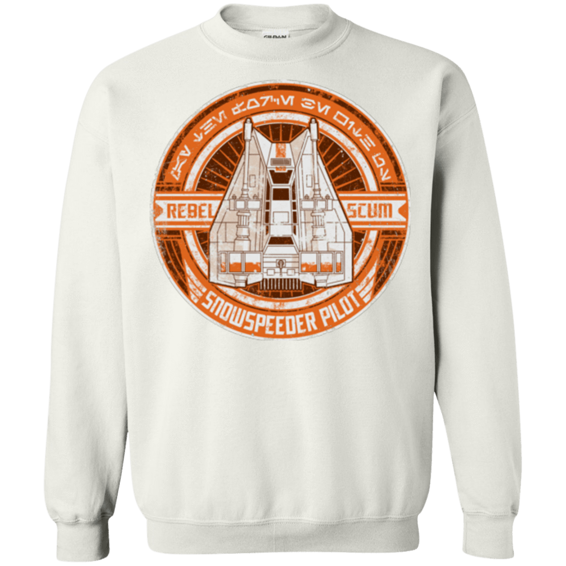 Sweatshirts White / S Snowspeeder Scum Crewneck Sweatshirt