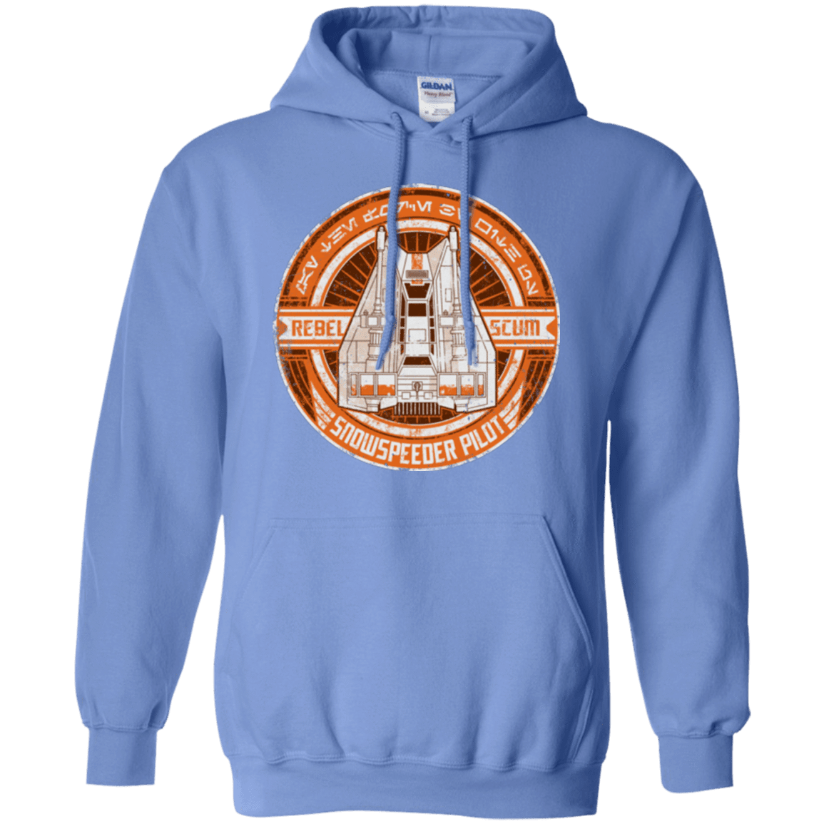 Sweatshirts Carolina Blue / S Snowspeeder Scum Pullover Hoodie