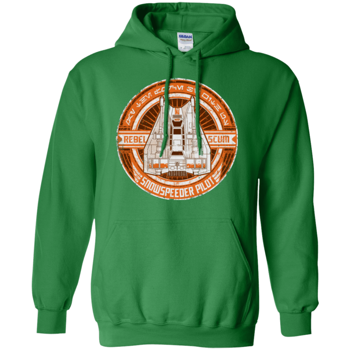 Sweatshirts Irish Green / S Snowspeeder Scum Pullover Hoodie