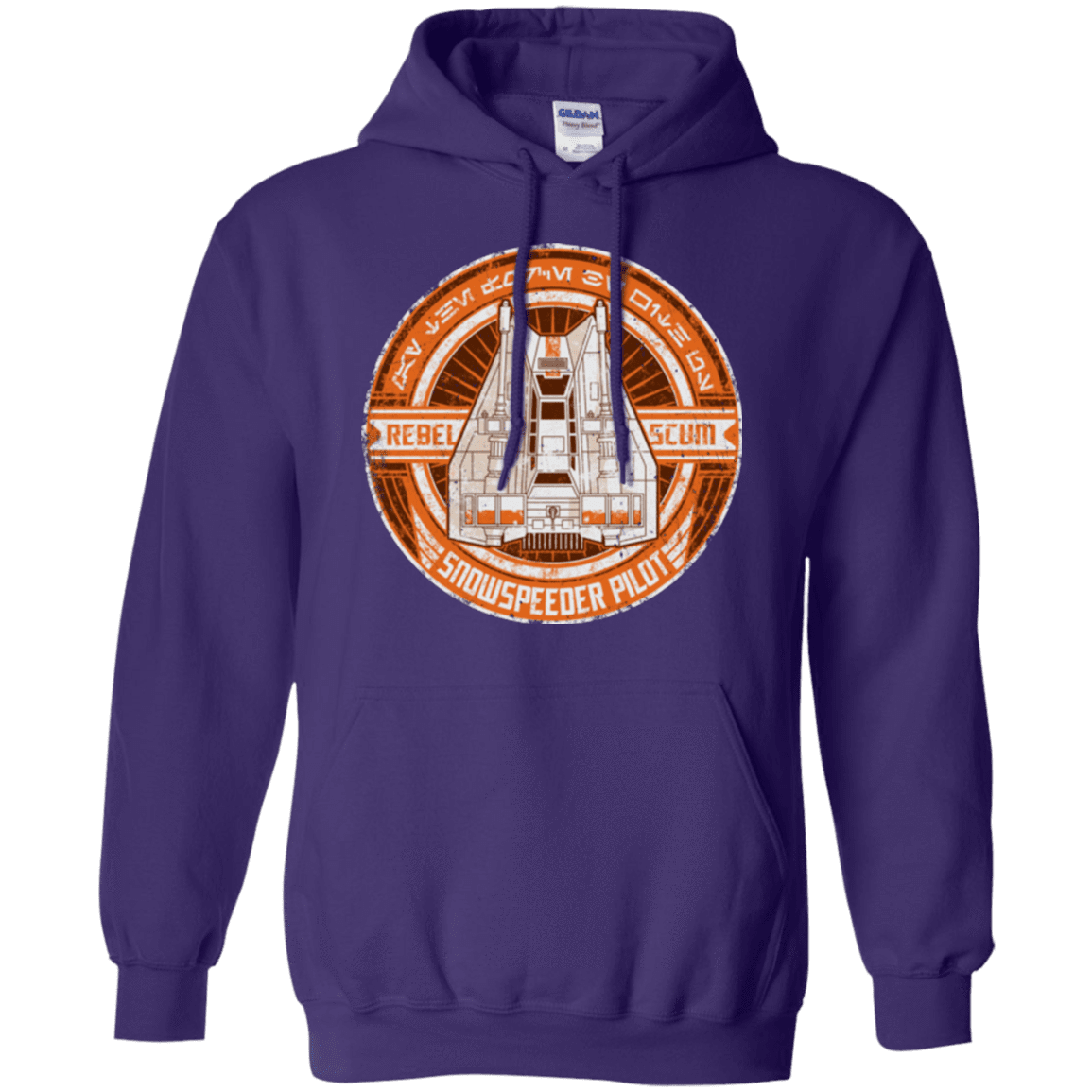 Sweatshirts Purple / S Snowspeeder Scum Pullover Hoodie