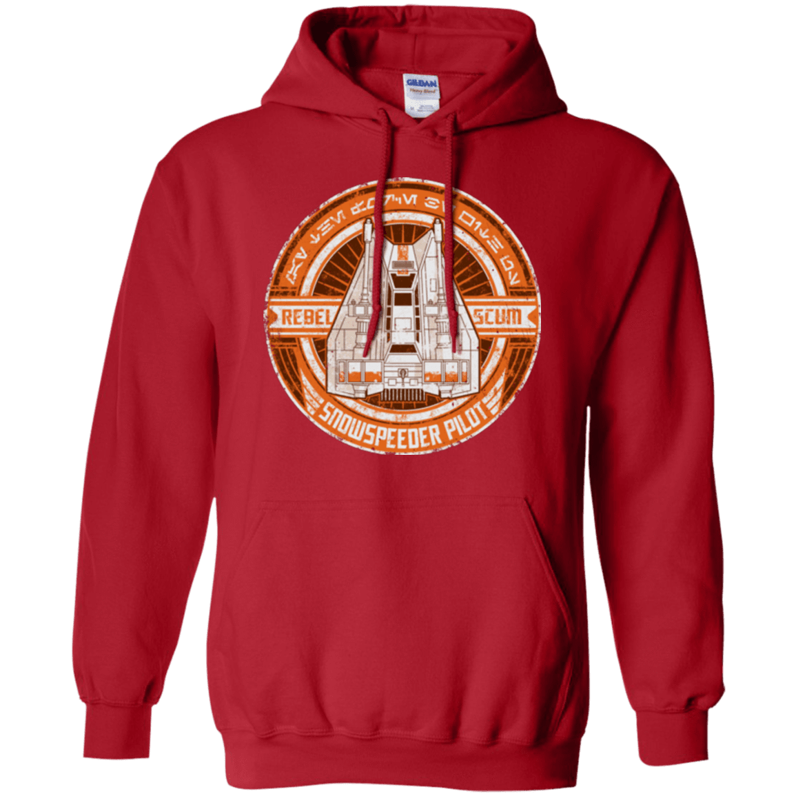 Sweatshirts Red / S Snowspeeder Scum Pullover Hoodie