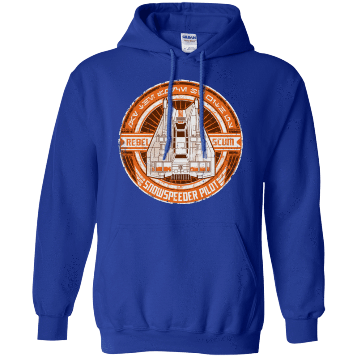 Sweatshirts Royal / S Snowspeeder Scum Pullover Hoodie