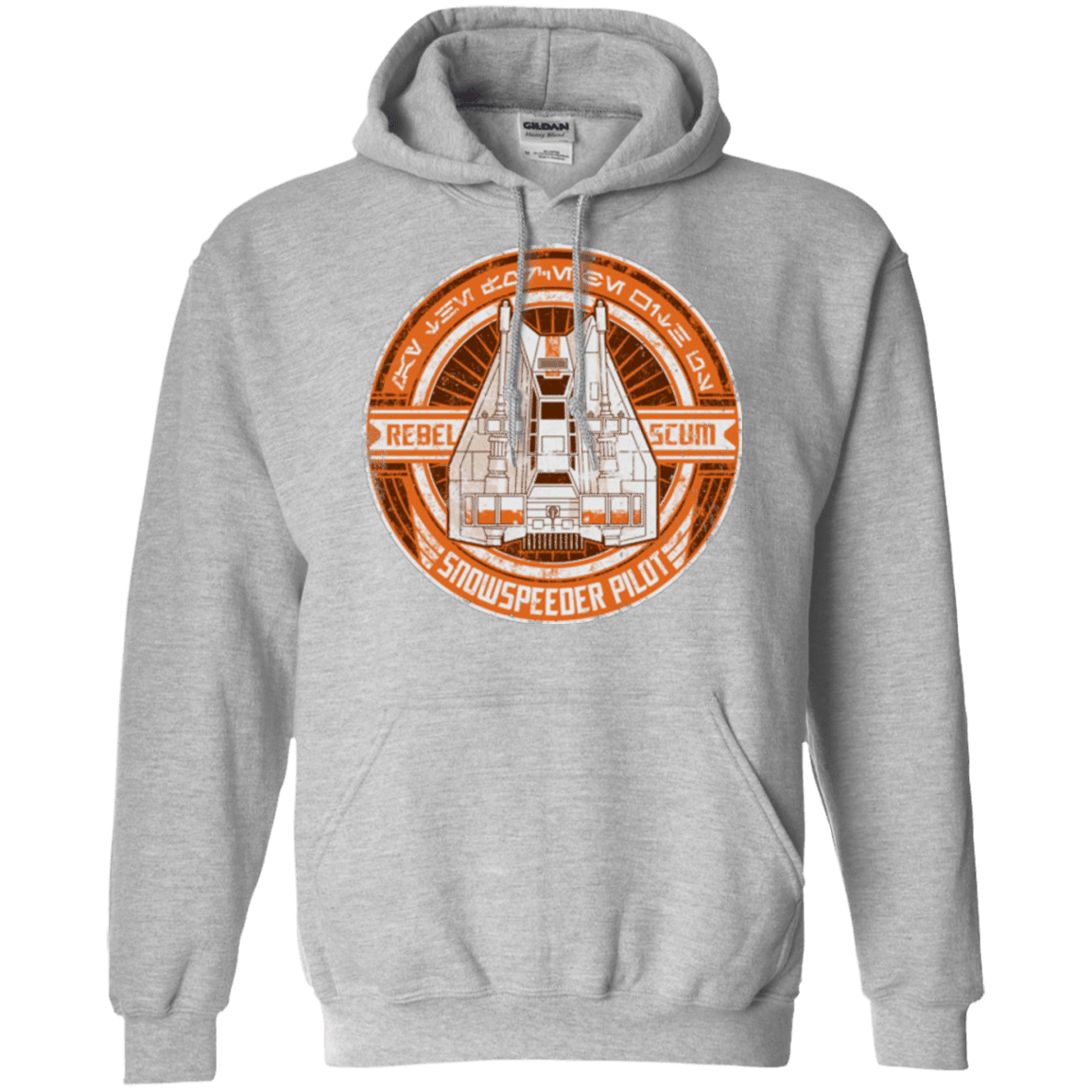 Sweatshirts Sport Grey / S Snowspeeder Scum Pullover Hoodie