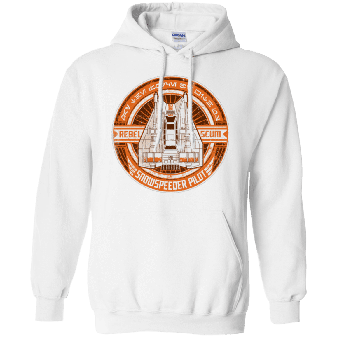 Sweatshirts White / S Snowspeeder Scum Pullover Hoodie