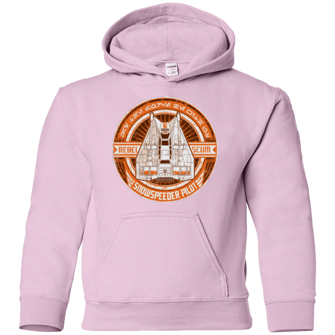 Sweatshirts Light Pink / YS Snowspeeder Scum Youth Hoodie