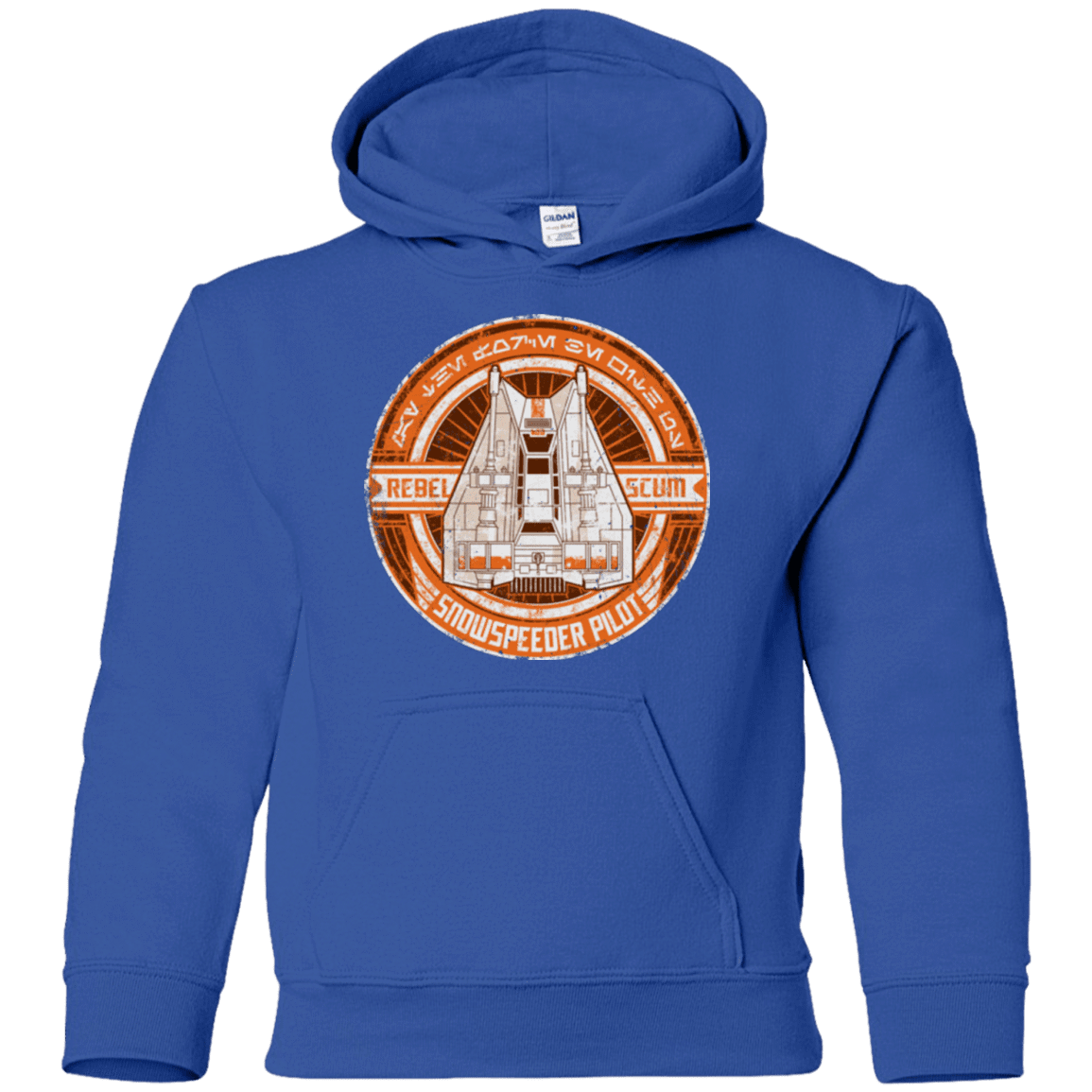 Sweatshirts Royal / YS Snowspeeder Scum Youth Hoodie
