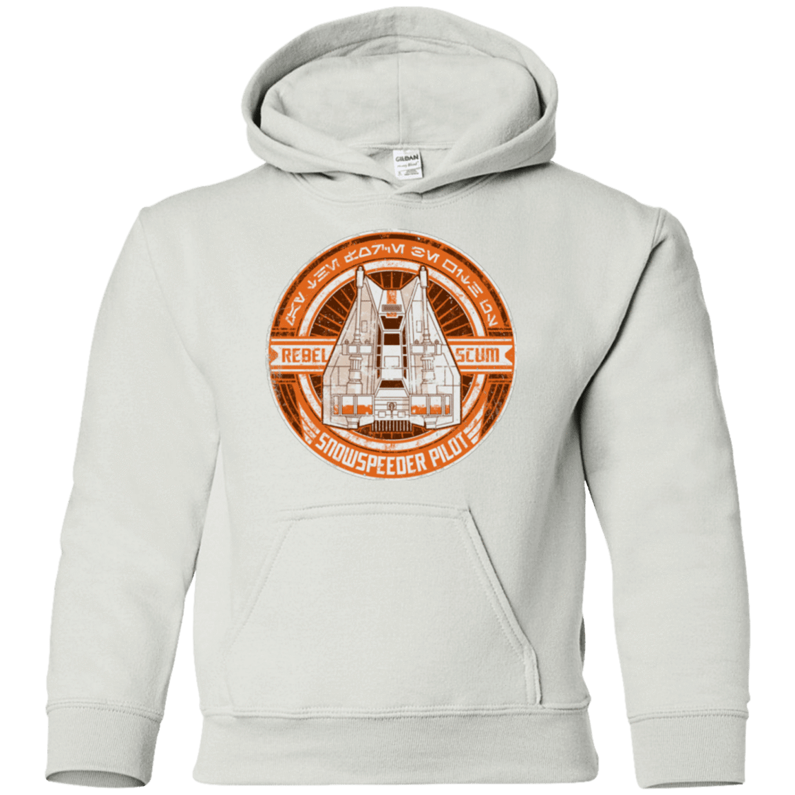 Sweatshirts White / YS Snowspeeder Scum Youth Hoodie