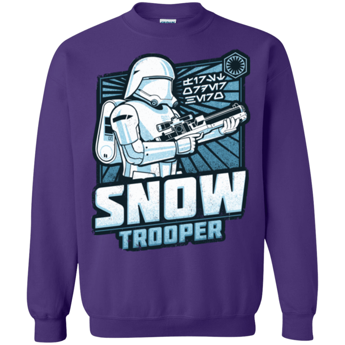 Sweatshirts Purple / S Snowtrooper Crewneck Sweatshirt