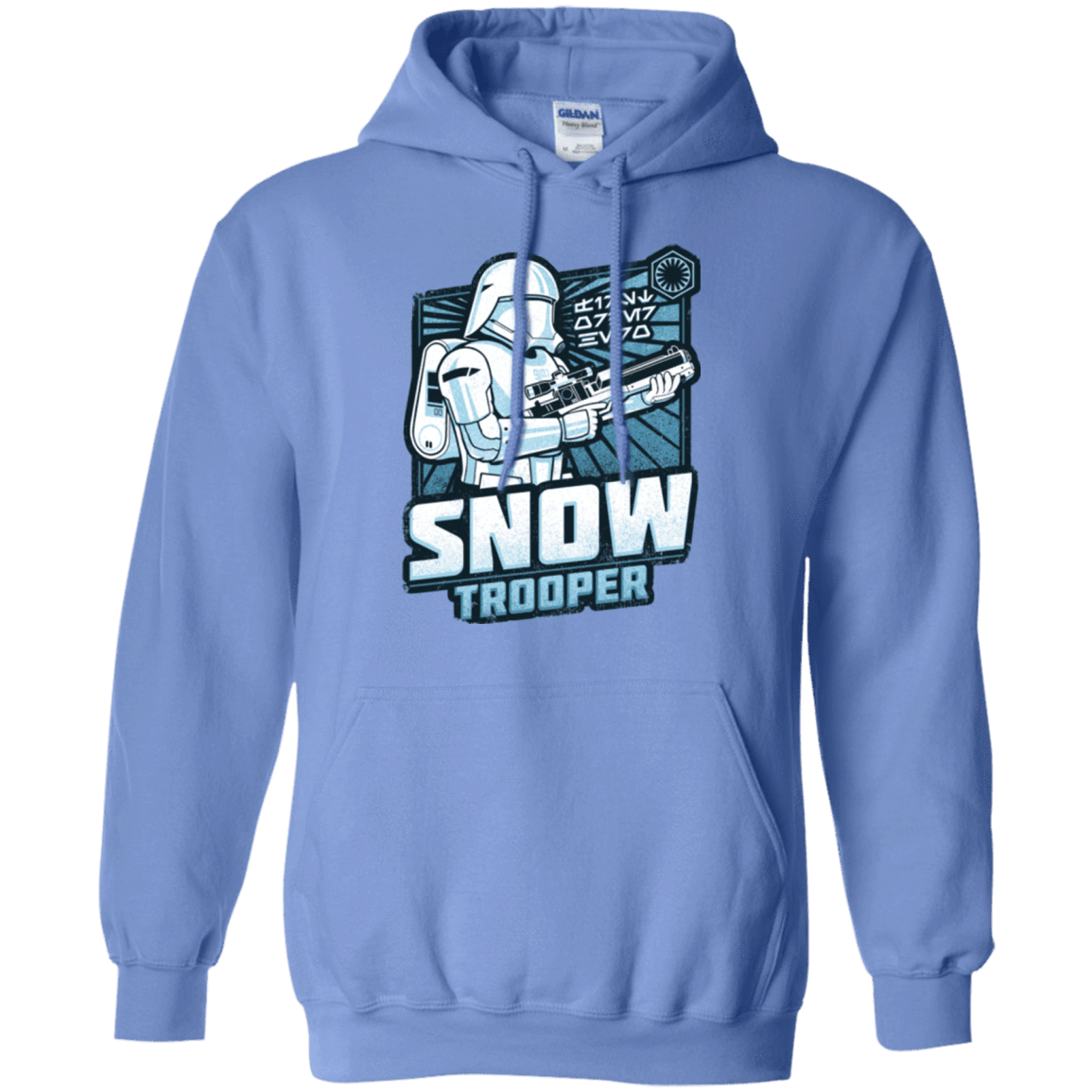 Sweatshirts Carolina Blue / S Snowtrooper Pullover Hoodie
