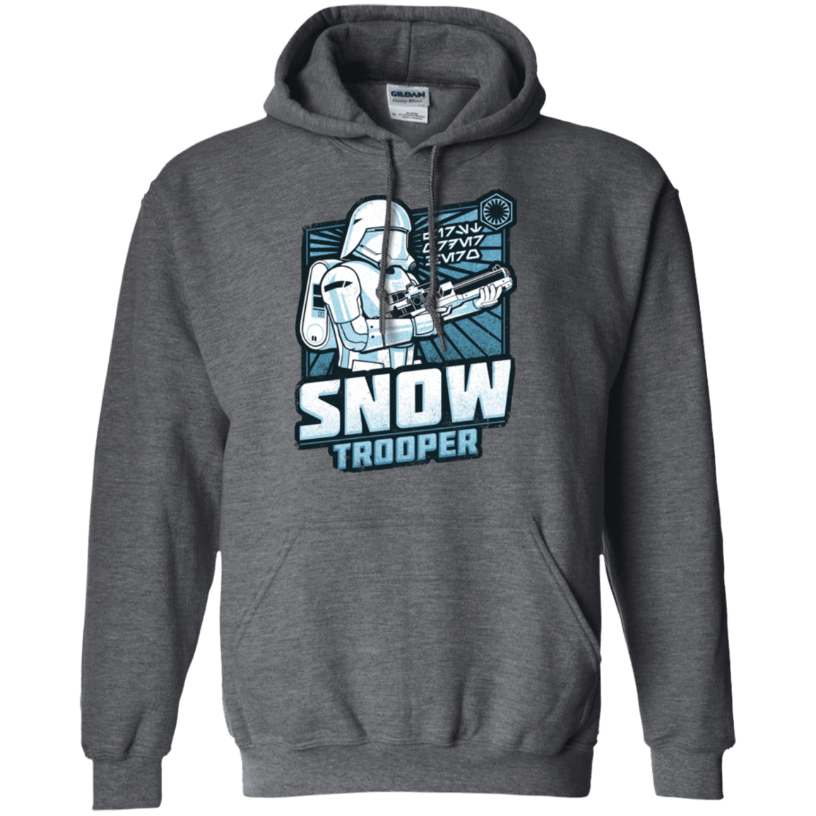 Sweatshirts Dark Heather / S Snowtrooper Pullover Hoodie