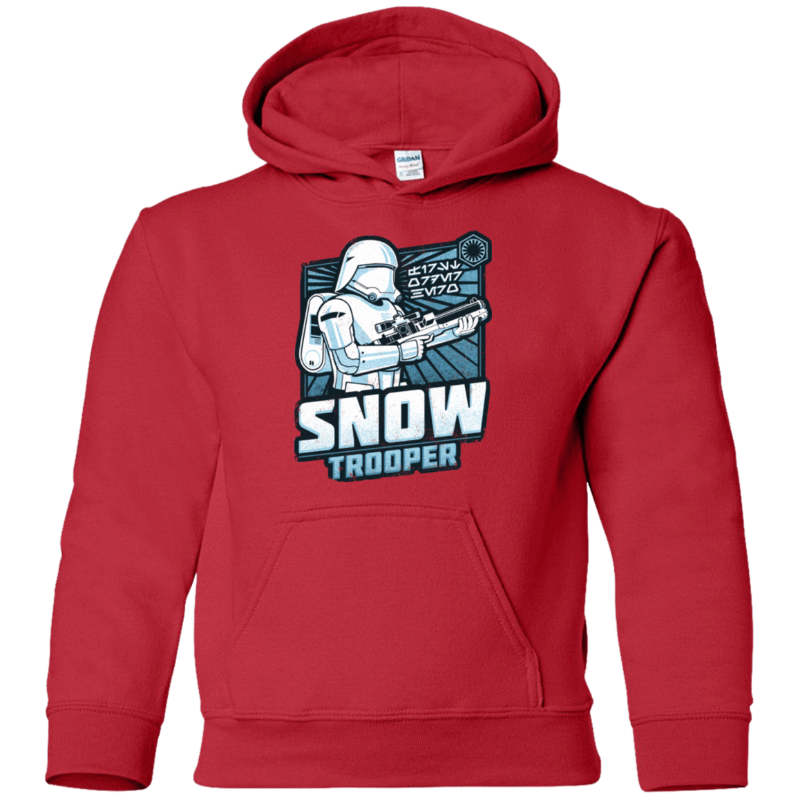 Sweatshirts Red / YS Snowtrooper Youth Hoodie