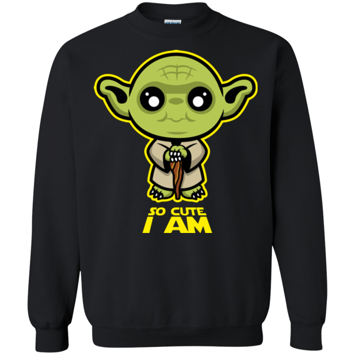 Sweatshirts Black / Small So Cute I Am Crewneck Sweatshirt