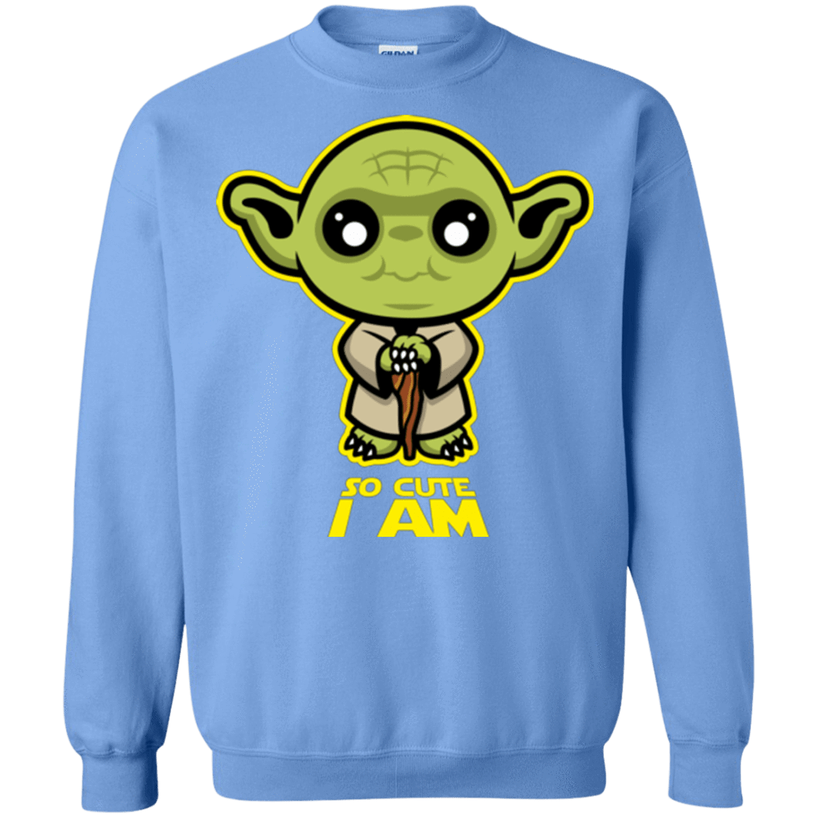 Sweatshirts Carolina Blue / Small So Cute I Am Crewneck Sweatshirt