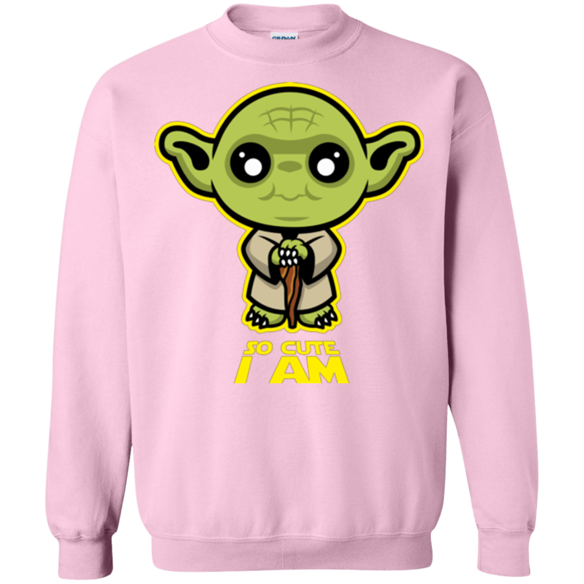Sweatshirts Light Pink / Small So Cute I Am Crewneck Sweatshirt