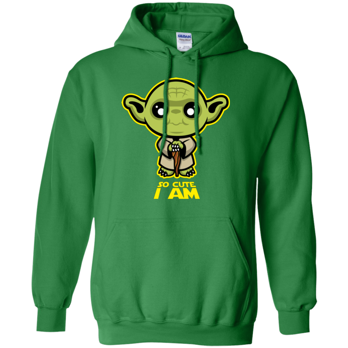 Sweatshirts Irish Green / Small So Cute I Am Pullover Hoodie