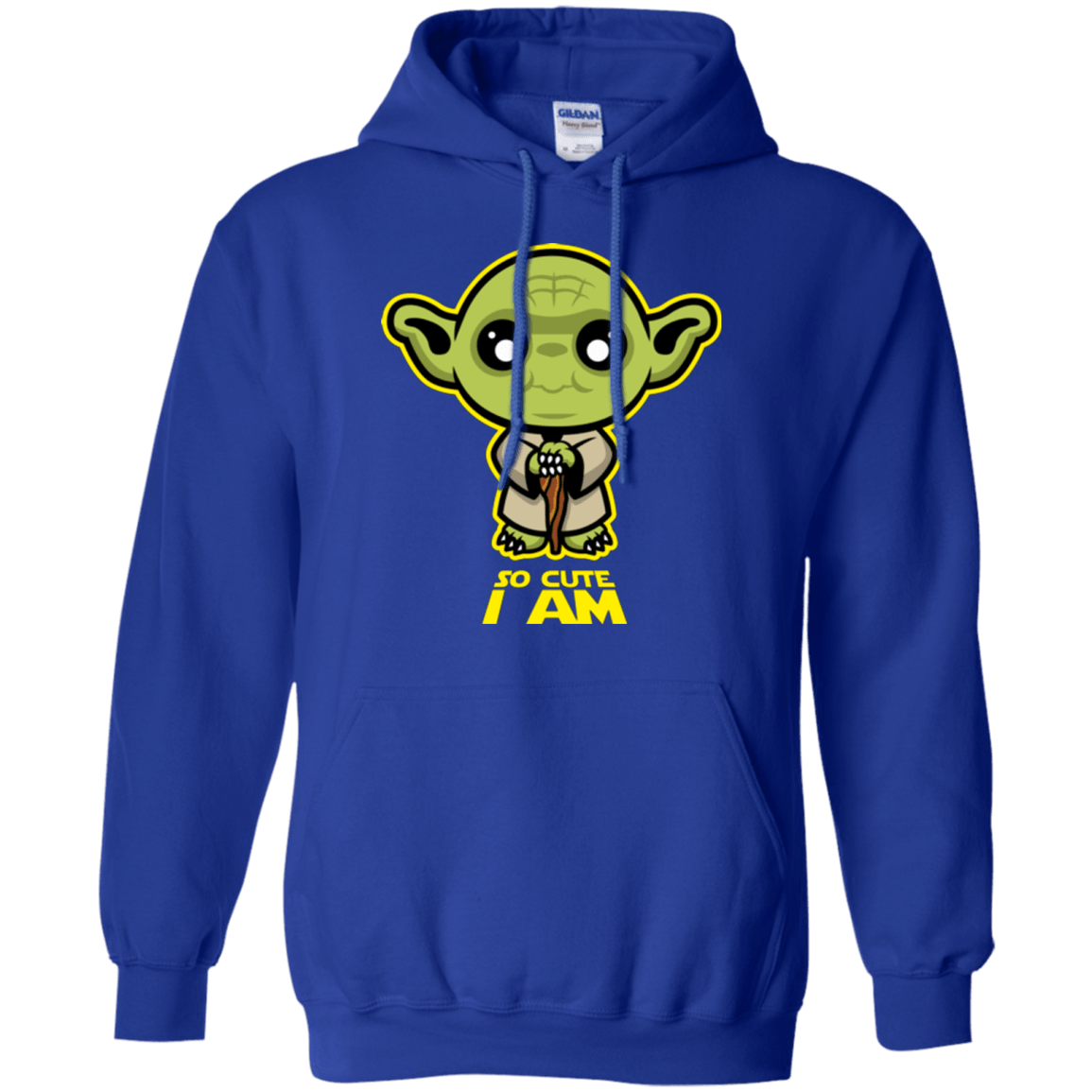 Sweatshirts Royal / Small So Cute I Am Pullover Hoodie