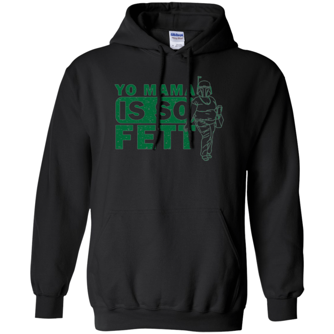 Sweatshirts Black / Small So Fett Pullover Hoodie