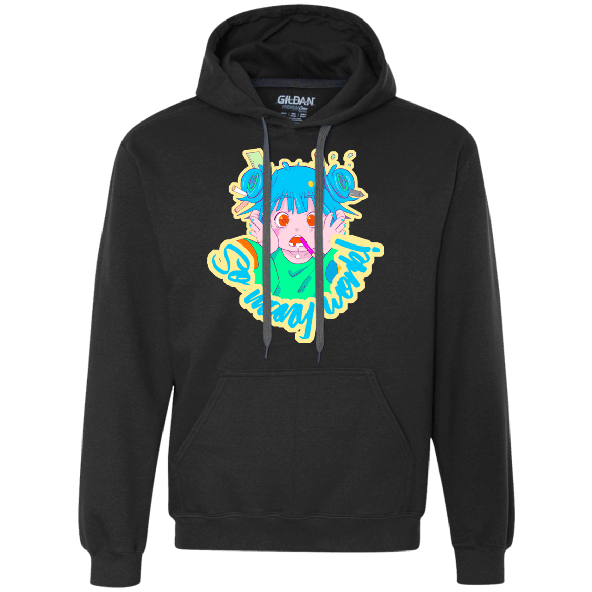 Sweatshirts Black / S So many work! Premium Fleece Hoodie