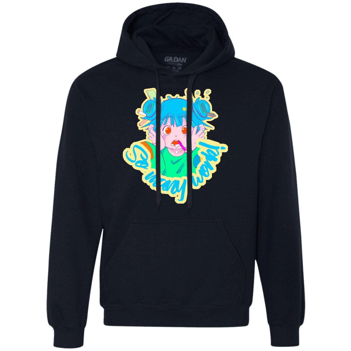 Sweatshirts Navy / S So many work! Premium Fleece Hoodie