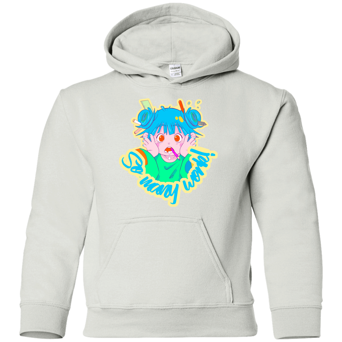 Sweatshirts White / YS So many work! Youth Hoodie