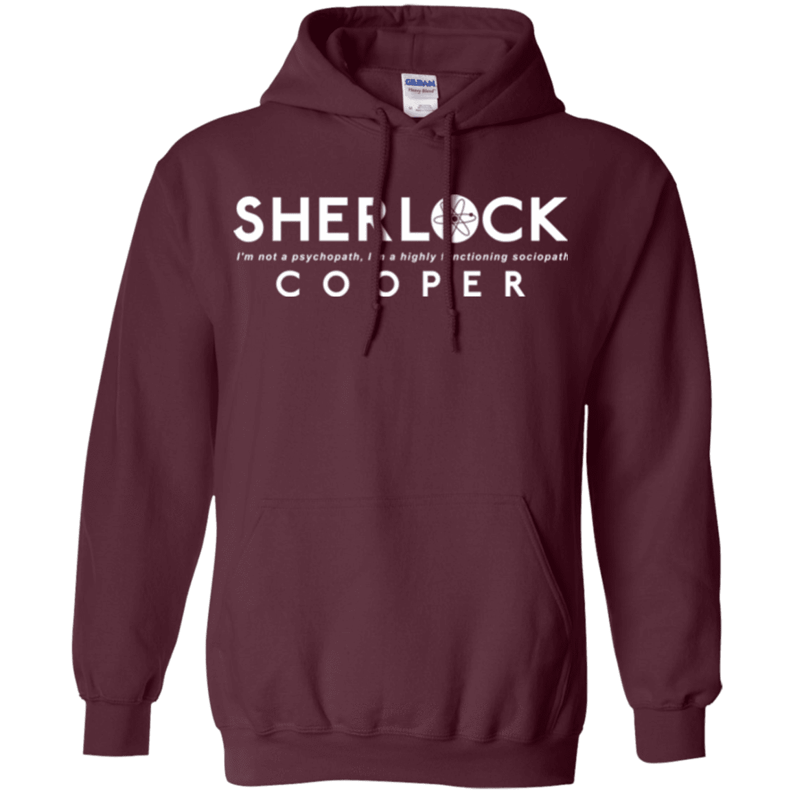 Sweatshirts Maroon / Small Sociopaths Pullover Hoodie