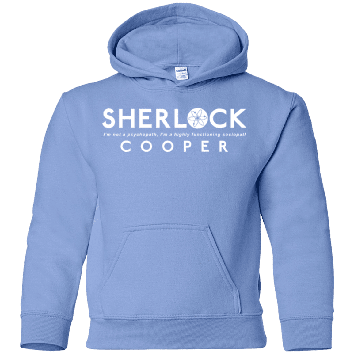 Sweatshirts Carolina Blue / YS Sociopaths Youth Hoodie