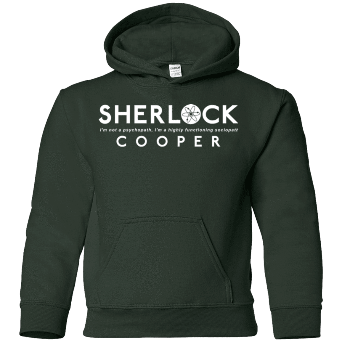 Sweatshirts Forest Green / YS Sociopaths Youth Hoodie