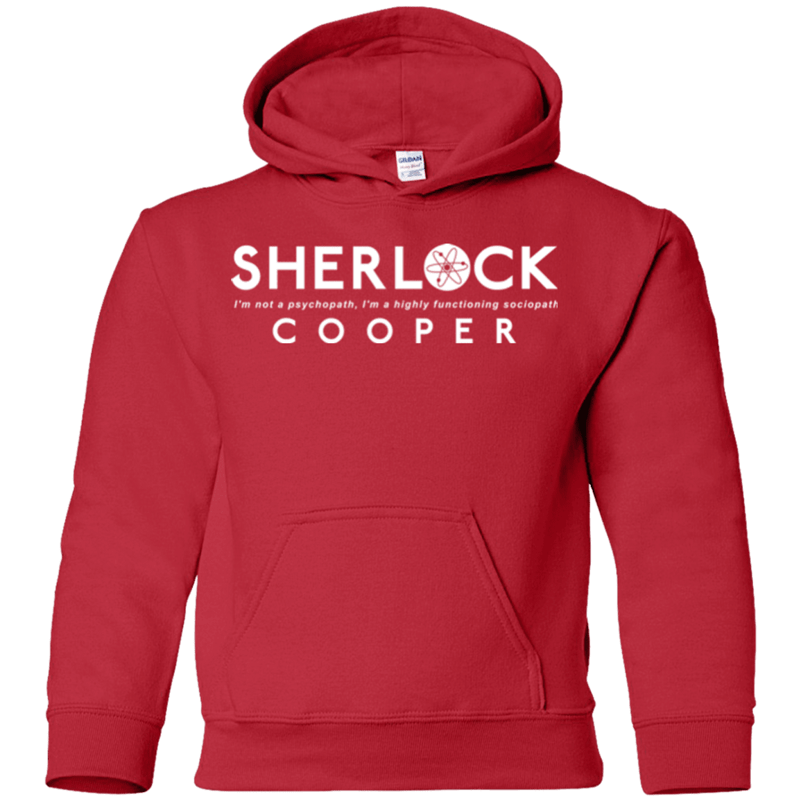 Sweatshirts Red / YS Sociopaths Youth Hoodie