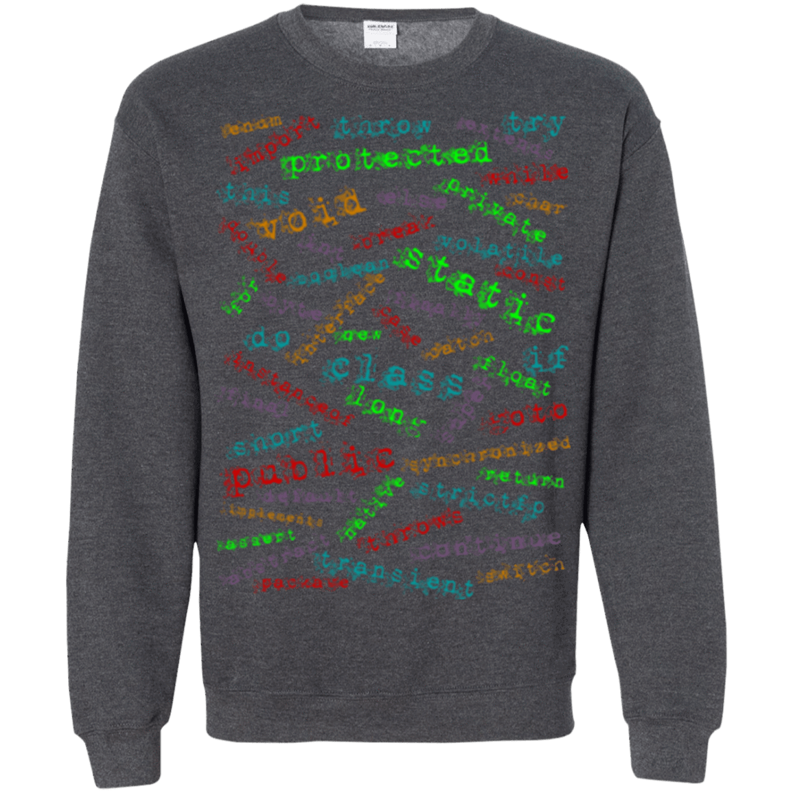 Sweatshirts Dark Heather / Small Software Artist Crewneck Sweatshirt