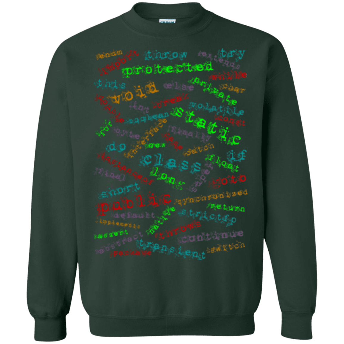 Sweatshirts Forest Green / Small Software Artist Crewneck Sweatshirt