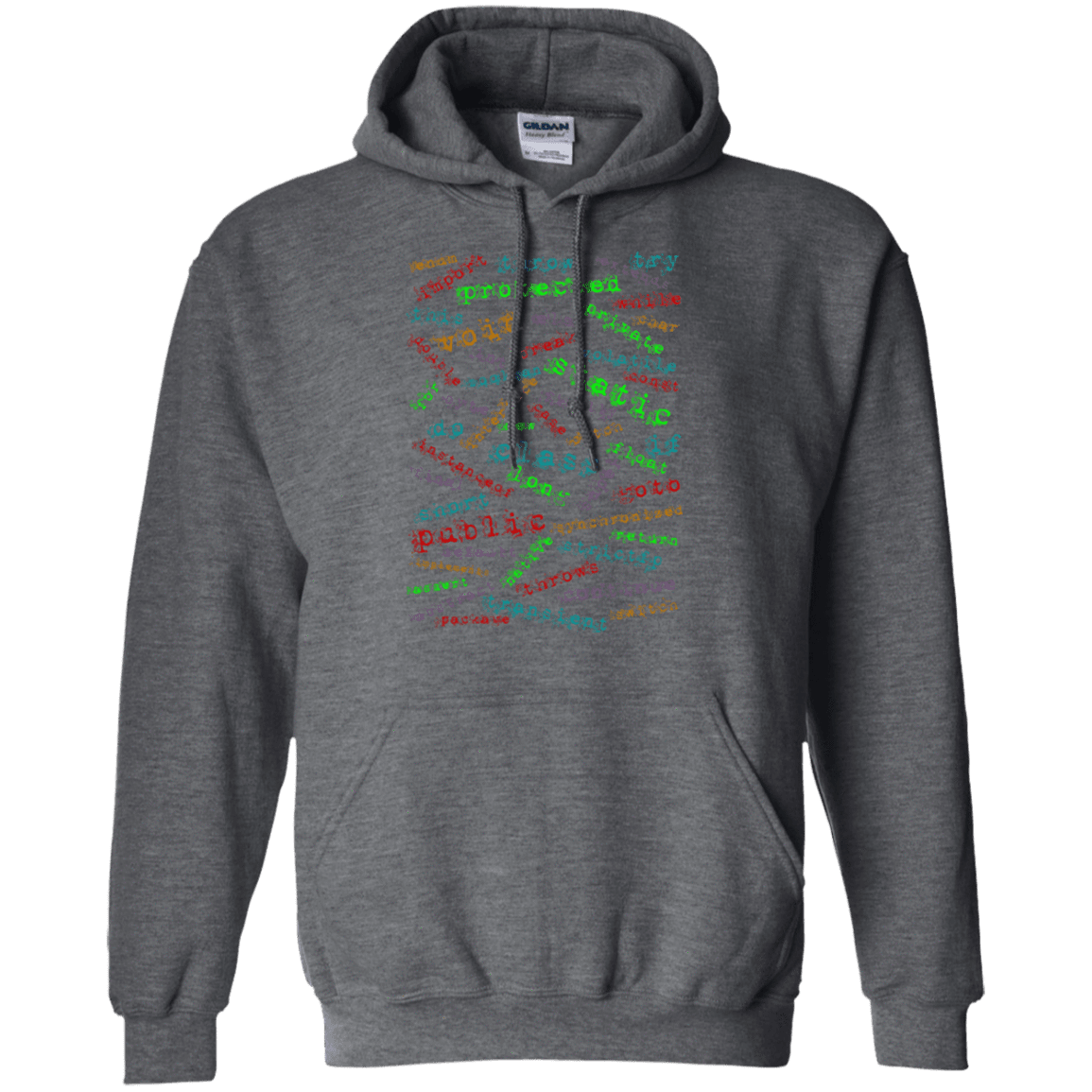 Sweatshirts Dark Heather / Small Software Artist Pullover Hoodie