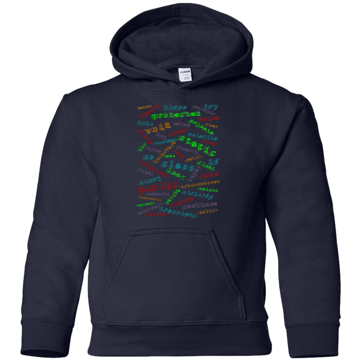 Sweatshirts Navy / YS Software Artist Youth Hoodie