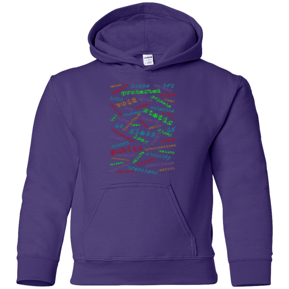 Sweatshirts Purple / YS Software Artist Youth Hoodie