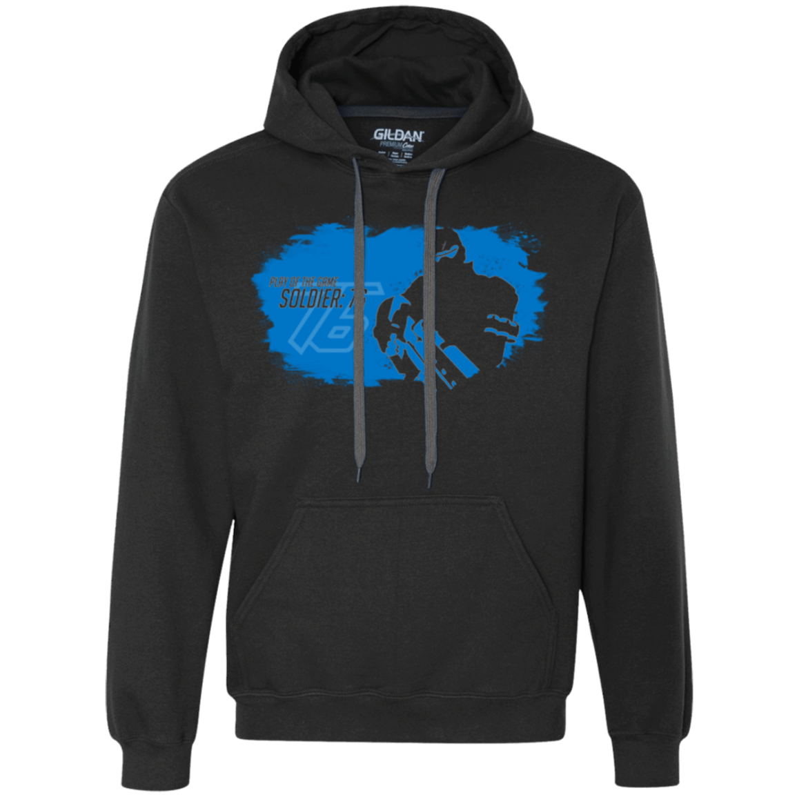 Sweatshirts Black / Small Soldier 76 Base Premium Fleece Hoodie