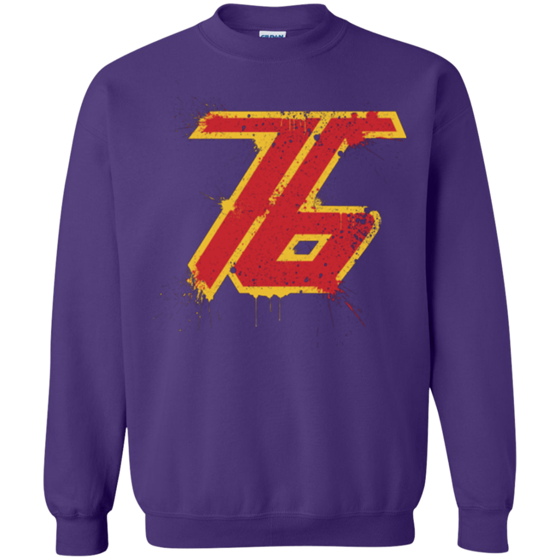 Sweatshirts Purple / Small Soldier 76 Crewneck Sweatshirt