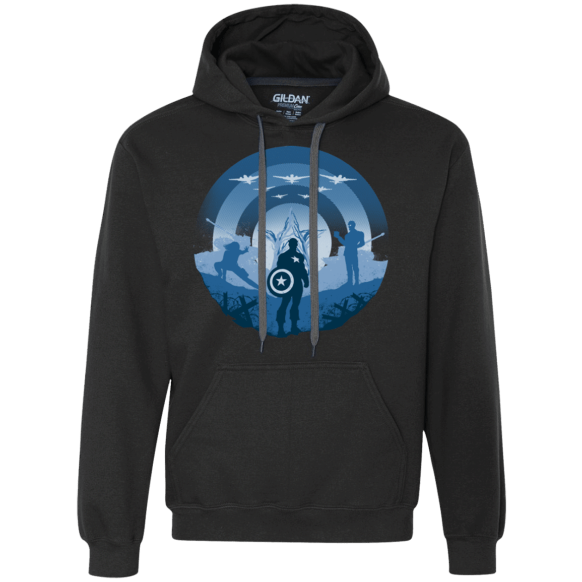 Sweatshirts Black / Small Soldier of Freedom Premium Fleece Hoodie