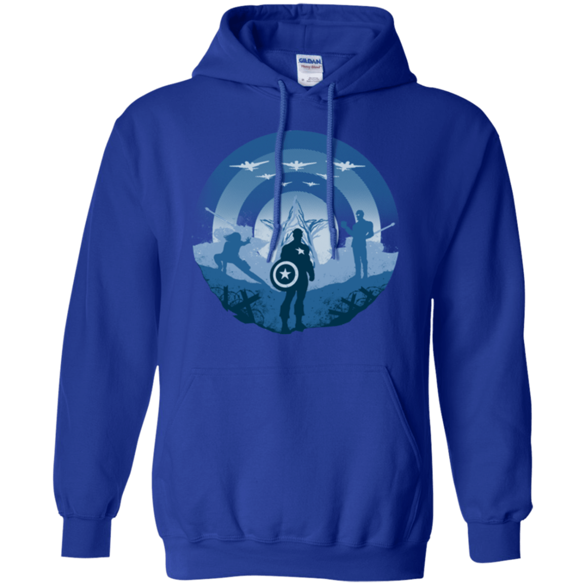 Sweatshirts Royal / Small Soldier of Freedom Pullover Hoodie