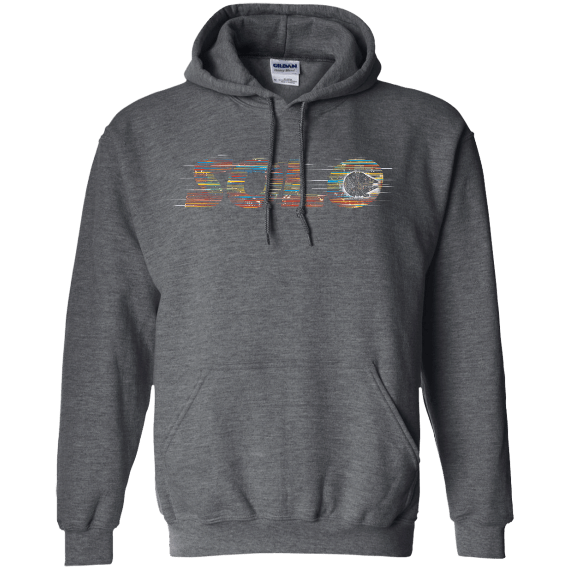 Sweatshirts Dark Heather / S Solo Pullover Hoodie
